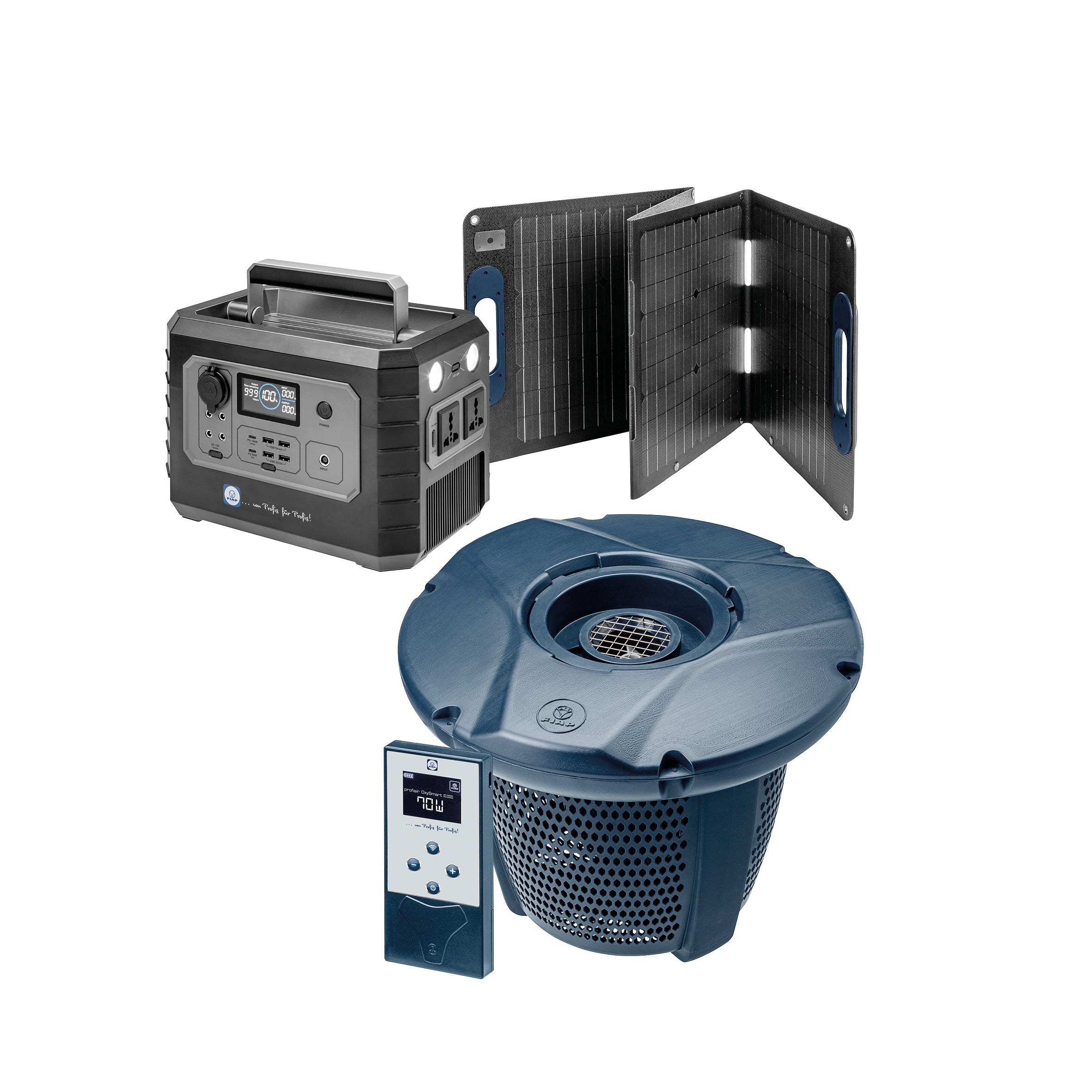Wasserbelüfter Oxysmart SOLAR