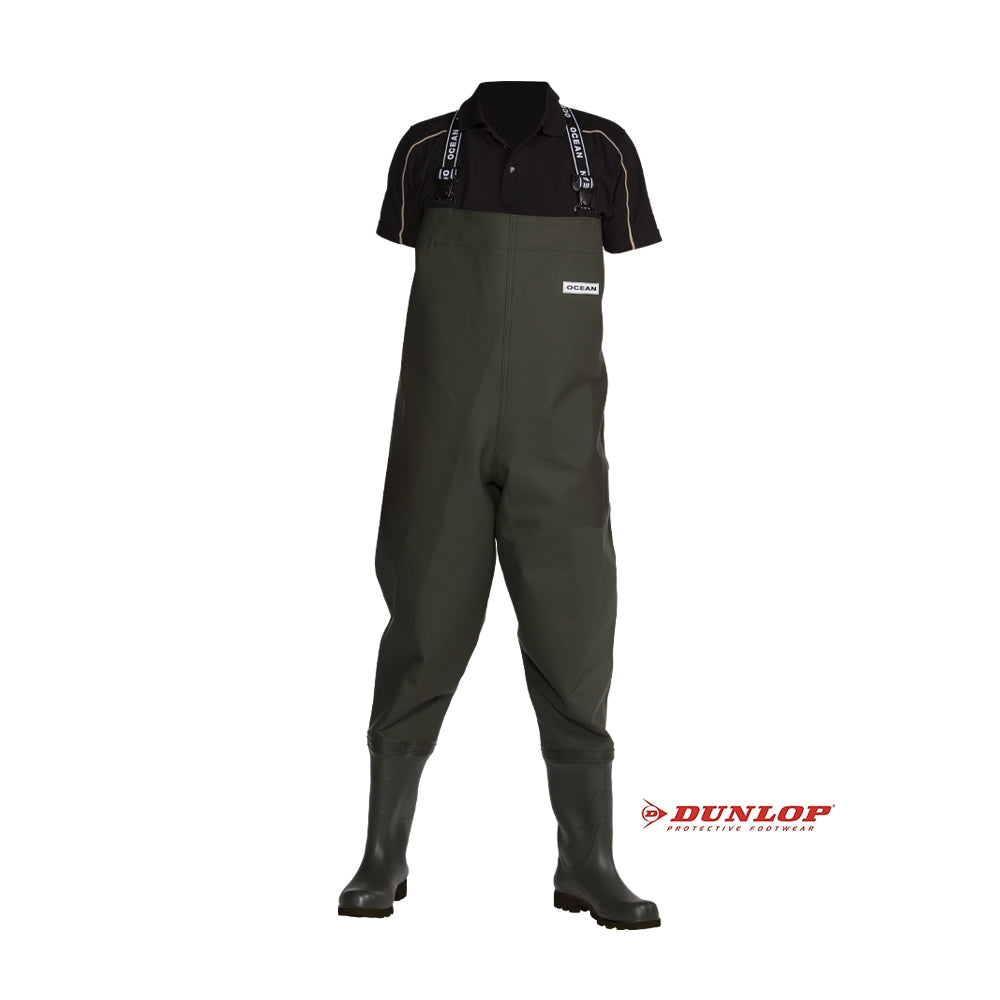 OCEAN Wathose Deluxe mit Dunlop-Stiefel