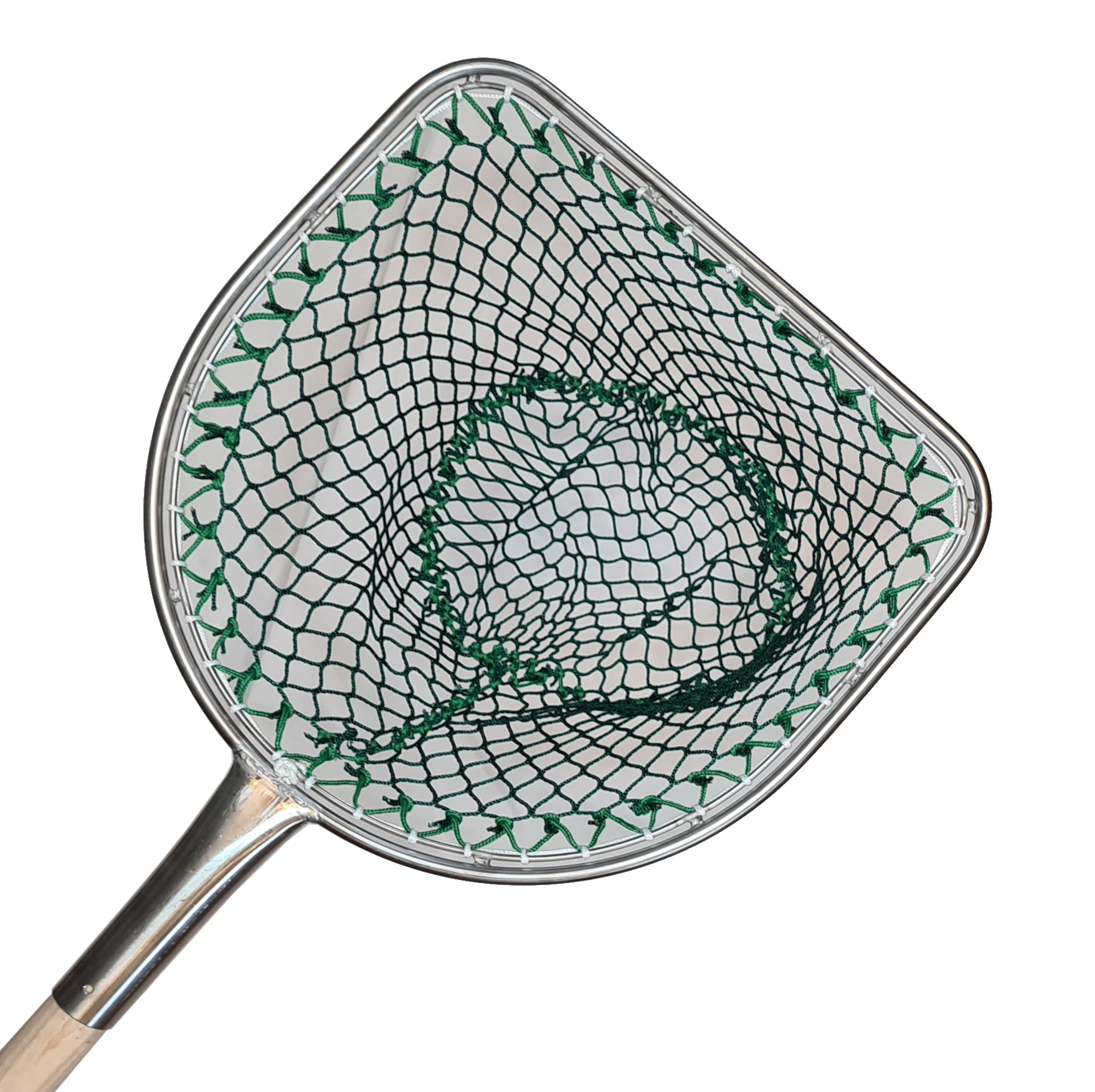 Edelstahl Kescherbügel mit Netz - Alles-Fisch