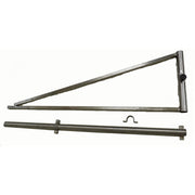 Schwenkarm mit Standrohr (Edelstahl) - Alles-Fisch