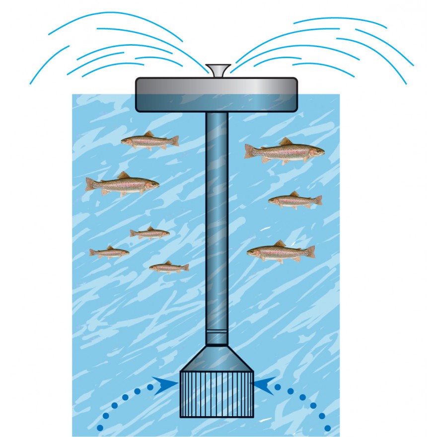 Tiefenbelüftungspumpe - Alles-Fisch